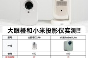如何使用放大镜作为投影仪？操作步骤是什么？