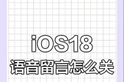 如何关苹果手机语音留言？如何设置语音留言？