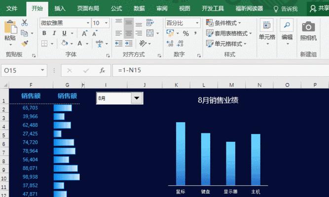 Excel数据分析图表的应用和技巧（掌握关键技能）