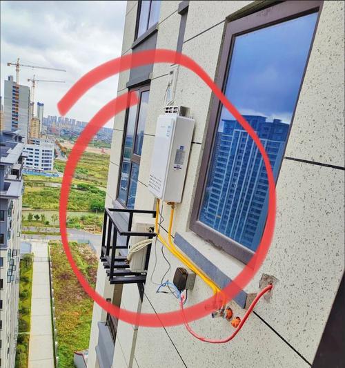 热水器上一个圈一个斜杠代表什么？
