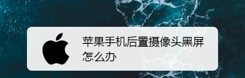 苹果手机直播摄像头设置方法是什么？
