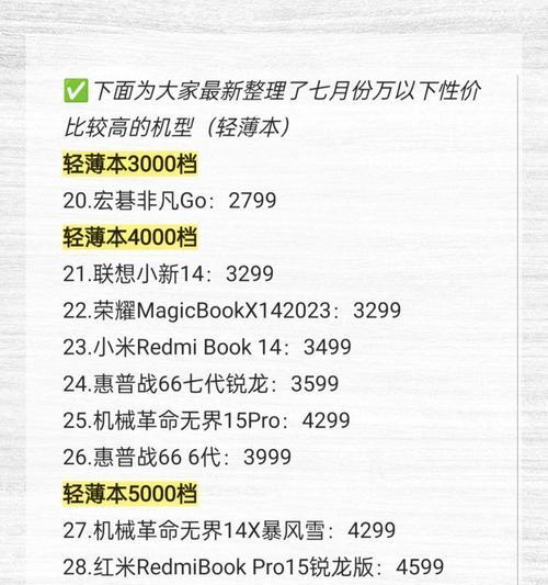 游戏笔记本5000怎么选？性能和价格如何平衡？