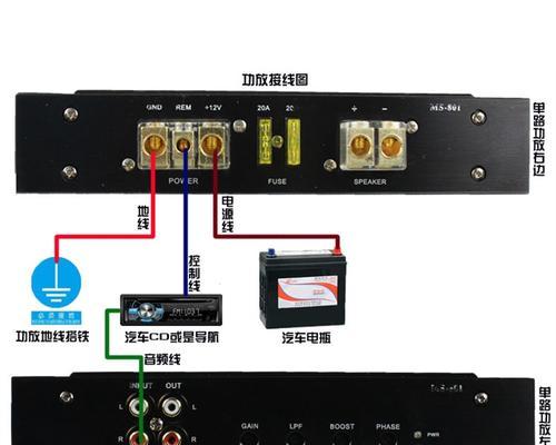 车载低音炮接线方法是什么？