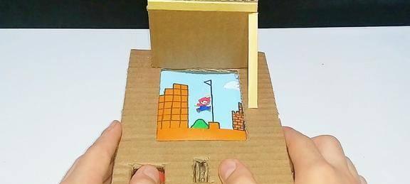 如何用纸壳制作大型游戏机手工？需要哪些材料和工具？