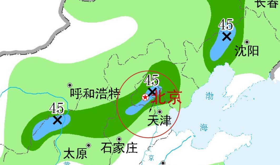河北省！新一轮降雨中心已定，明天7月28号，大雨暴雨分布如下！