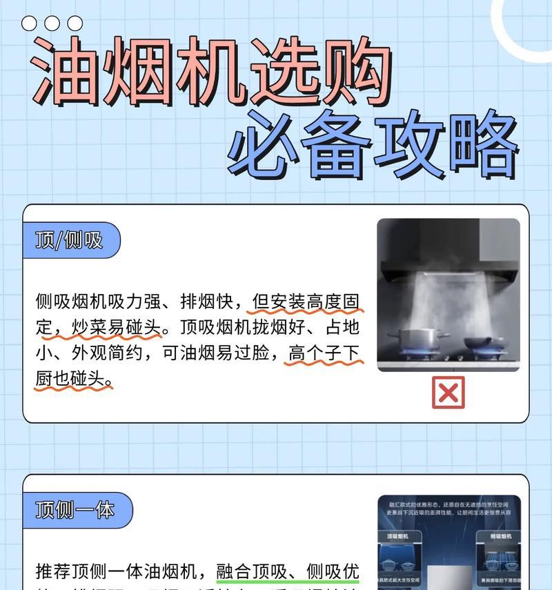 油烟机的选择和使用指南（了解油烟机的工作原理及正确使用方法，打造洁净厨房环境）