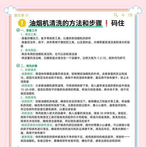如何有效清洗油烟机外壳（简单实用的清洁方法帮你解决烦恼）