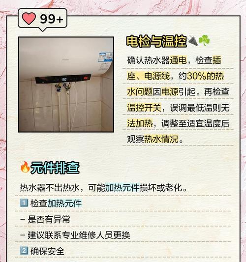 热水器水闸不打开的解决方法（快速排除热水器水闸故障，恢复热水供应）