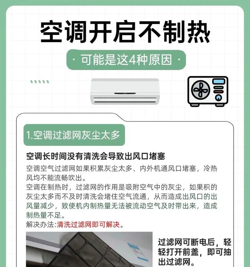 空调突然不会制冷，如何应对？（解决空调不制冷的实用方法）