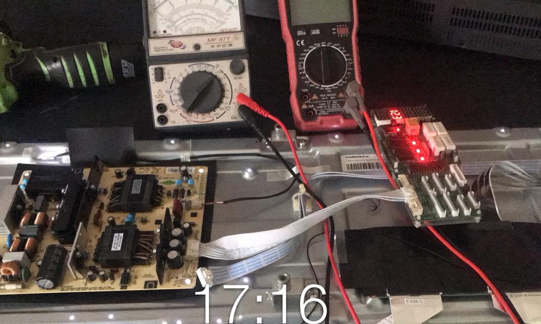 液晶电视开机后屏幕闪一下就黑了，是什么情况？（解析可能的原因和解决方法）