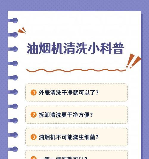 如何清洗生锈油烟机（教你轻松清理并防止生锈）