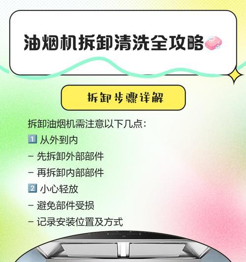 快速清洗抽油烟机的方法（以抽油烟机怎么做能快速清洗？）