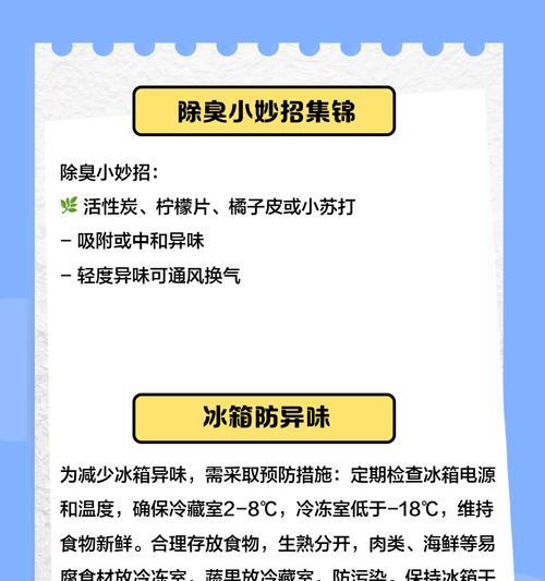 冰箱臭味大的原因及解决方法（冰箱臭味原因解析与清除技巧）