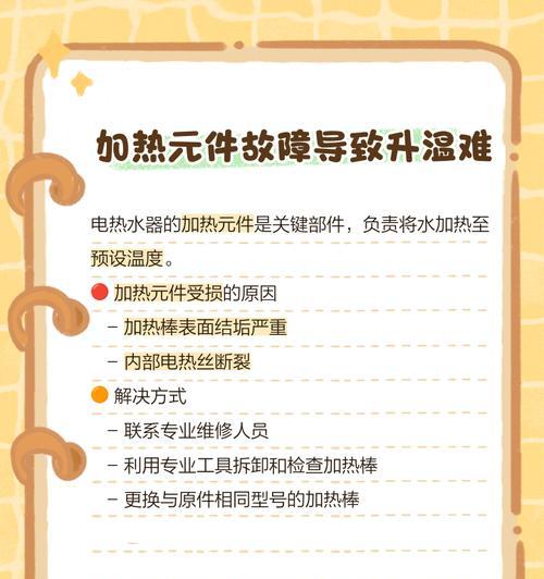 热水器温度低的原因及解决方法（探究热水器温度低的原因）