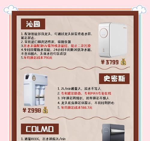 如何选择适合的净水器（购买净水器时需注意的关键因素）
