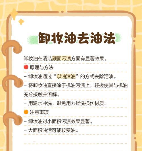 高效清洁油烟机油污的方法（轻松清洗油烟机油污）