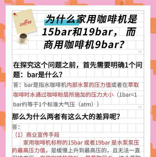 咖啡机压力忽高忽低的原因及解决方法（探究咖啡机压力波动的根本问题）