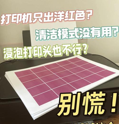 解决白色打印机不出墨水问题的实用方法（面对白色打印机不出墨水）
