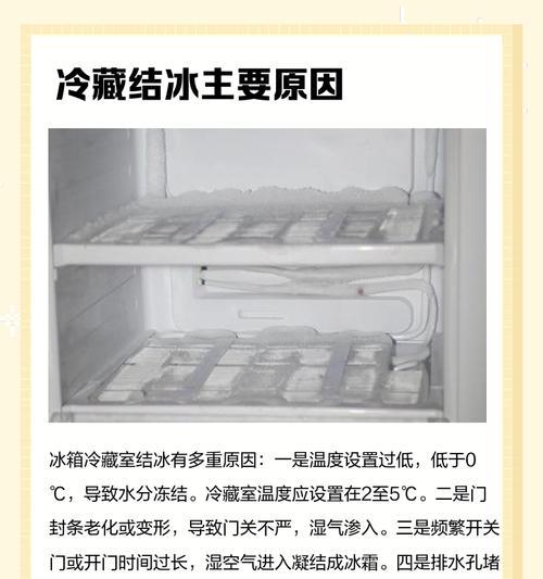 冰箱结冰保鲜层不制冷（探究冰箱结冰保鲜层失去制冷功能的原因与解决办法）