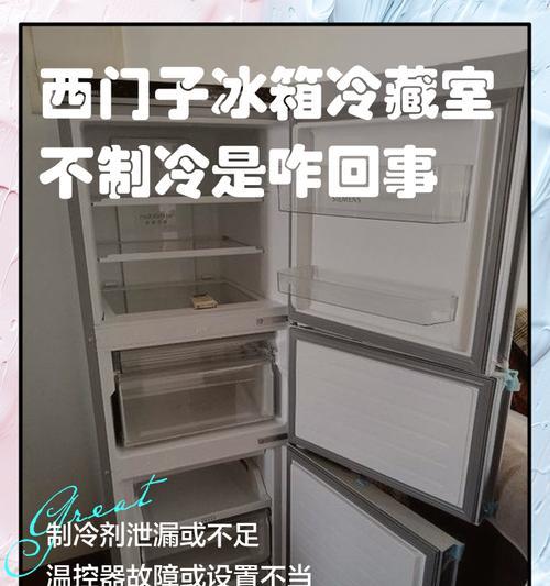 容声冰箱不制冷怎么解决（冰箱冷藏室不制冷温度怎么调）
