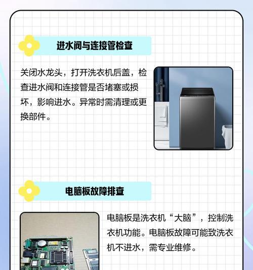 洗衣机不进水的常见故障及解决方法（探寻洗衣机不进水背后的真正原因）
