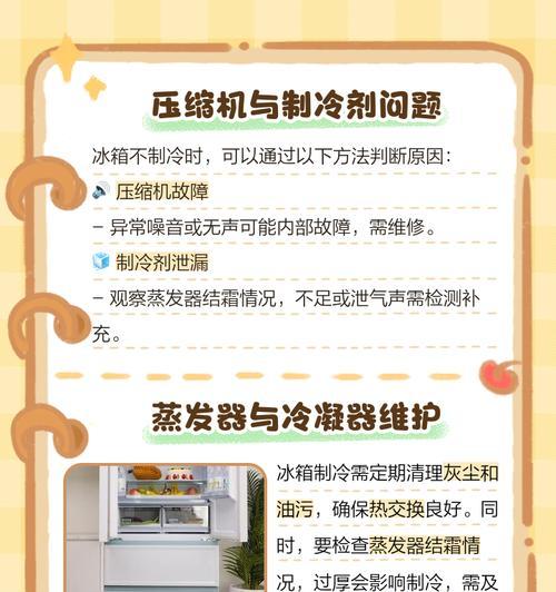 冰箱下方不制冷的原因及调理方法（冰箱制冷问题解决指南）