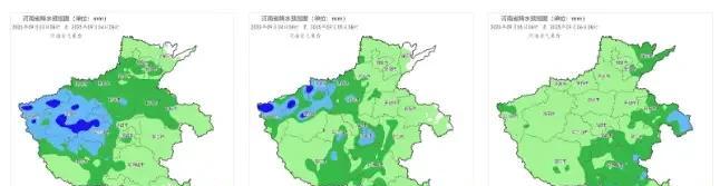 河南，新一轮降雨中心锁定！今晚-5号全省天气，大雨暴雨分布如下
