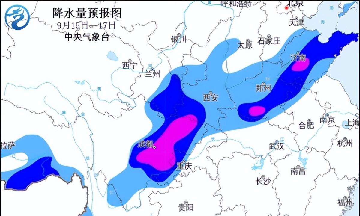 本轮降雨中心已定，冷空气来袭北方多地气温迎新低，具体分布如下